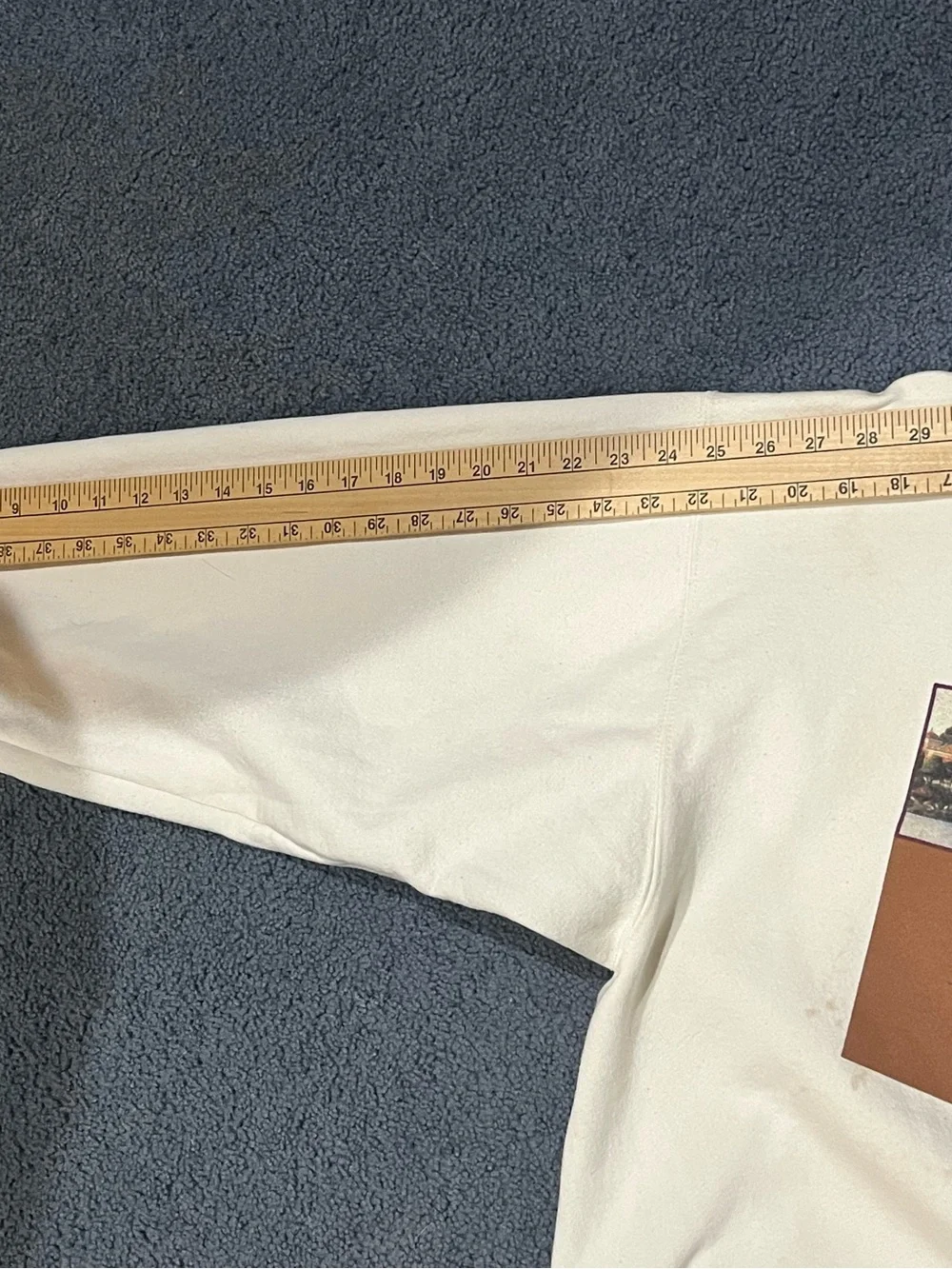 Bellagio Hotel Casino Graphic Sweater Beige Vintage 90s  XL Cotton